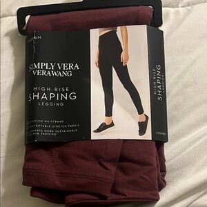 Simply, Vera Vera Wang, high-rise shaping legging